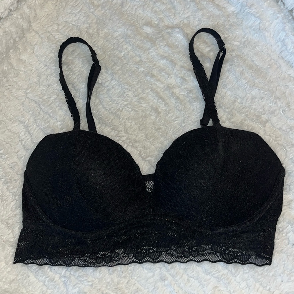 PINK by Victoria’s Secret Black Lace Bralette